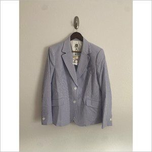 Seersucker Blazer